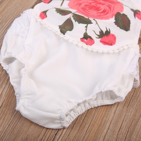 Sofie Rose Lace Romper - Picture 5 of 6